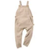Baby Und Kinder Latzhose Strick-Qualität Bio-Baumwolle Beige Melange