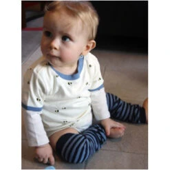 Baby T-Shirt Bio-Baumwolle Biene Blau 15 Baby T-Shirt Bio-Baumwolle Biene Blau -Hans Natur Kindersale 0692f18f 347937