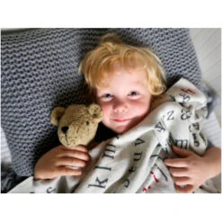 Kinder Kuscheldecke Bio-Baumwolle, ABC -Hans Natur Kindersale 091dfc22 280795