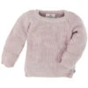 Baby Und Kinder Pullover Grobstrick Bio-Baumwolle Rosé