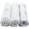 Spucktücher Bio-Baumwolle 3er-Set Grey