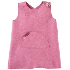 Kinder Kleid Bio Schurwolle Walk Taupe -Hans Natur Kindersale 142babc0 303166 2