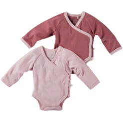 Baby Wickelbody Langarm Bio-Baumwolle 2er Set Beige-braun 13 Baby Wickelbody Langarm Bio-Baumwolle 2er Set Beige-braun -Hans Natur Kindersale 15312372 312011