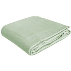 Pucktuch Und Sommer Babydecke Bio-Baumwolle Musselin Mint