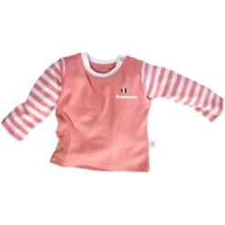 Baby Langarmshirt Bio-Baumwolle Blau Geringelt -Hans Natur Kindersale 193e3206 291684 2