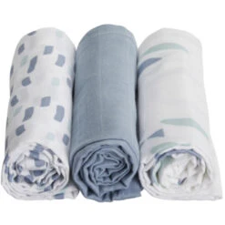 Spucktücher Bio-Baumwolle 3er-Set Blue -Hans Natur Kindersale 1f2fe00a 283569 1