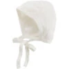Babymütze Erstlingsmütze Bio-Baumwolle Off White