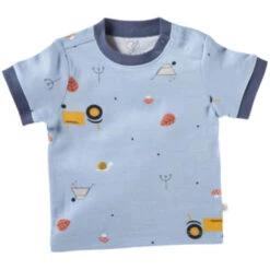 Baby T-Shirt Bio-Baumwolle Biene Grau -Hans Natur Kindersale 264edea7 303881 4