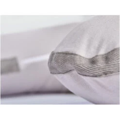 Stillkissen Stillmond, Bezug Bio-Baumwolle, Kapok-Füllung Grau -Hans Natur Kindersale 28eba053 287809