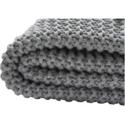 Kuscheldecke Für Erwachsene Bio Baumwolle Stone Lightgrey-melange -Hans Natur Kindersale 290ee4d4 273511