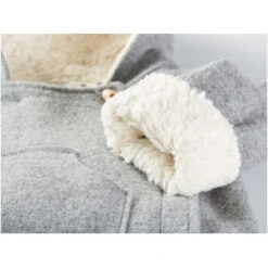 Baby Und Kinder Jacke Bio Schurwolle Walk Mit Teddyfutter Hellgrau -Hans Natur Kindersale 2a2ff156 303390