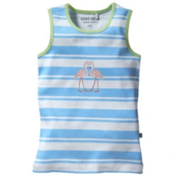 Kinder Unterhemd Bio-Baumwolle Blockstreifen Koralle -Hans Natur Kindersale 2c32d881 276018 5