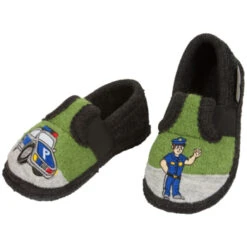 Kinder Hausschuhe Walkpuschen Inkblau -Hans Natur Kindersale 2cde2a69 121030 5
