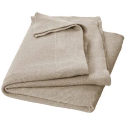 Babydecke Bio-Baumwolle Perlenstrick Grey- Melange -Hans Natur Kindersale 2f6d967d 357664