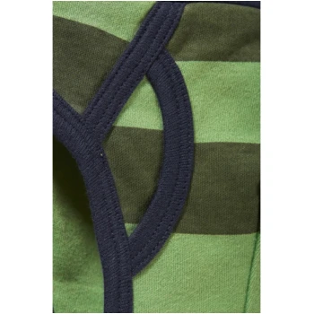 Jungen Slip Bio-Baumwolle Blockstreifen Grün 2 Jungen Slip Bio-Baumwolle Blockstreifen Grün – Bild 2