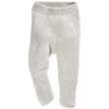 Baby Und Kinder Leggings Strick-Qualität Bio-Baumwolle Beige Melange