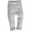 Baby Und Kinder Leggings Bio-Baumwolle Strick Hellgrau Melange