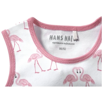Kinder Unterhemd Bio-Baumwolle Flamingo 2 Kinder Unterhemd Bio-Baumwolle Flamingo – Bild 2