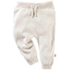 Baby Hose Strick-Qualität Bio-Baumwolle Beige Melange -Hans Natur Kindersale 38fe0f44 295253 2