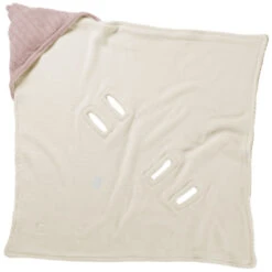 Einschlagdecke Babyschale Bio-Baumwolle Altrosa -Hans Natur Kindersale 3c1aedd1 341258