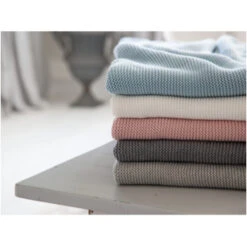 Babydecke Bio-Baumwolle Mit Muschelkante, Grey -Hans Natur Kindersale 3c258f62 322106 2