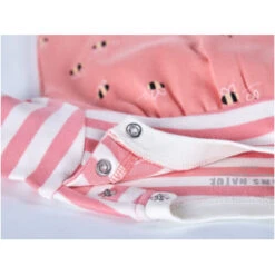 Baby Kleid Kurzarm Bio-Baumwolle Biene Rosa -Hans Natur Kindersale 3ce4ad7d 286689