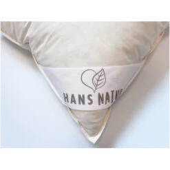 Bauchschläfer Kissen, 3 Kammern Daunen -Hans Natur Kindersale 3d3d43cf 349416