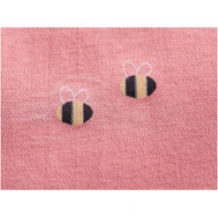 Baby Kleid Kurzarm Bio-Baumwolle Biene Rosa -Hans Natur Kindersale 3df26519 286697