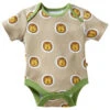 Baby Body Kurzarm Bio-Baumwolle Löwe
