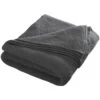 Kuscheldecke Für Erwachsene Bio-Baumwolle Dark Grey