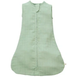 Schlafsack Baby Bio Baumwolle Musselin Hellgrau -Hans Natur Kindersale 43213690 343338