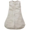 Schlafsack Baby Bio Baumwolle Musselin Hellgrau