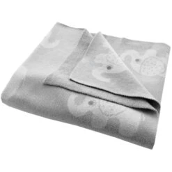 Babydecke Bio-Baumwolle, Elefanten Bleu -Hans Natur Kindersale 4db30044 311472