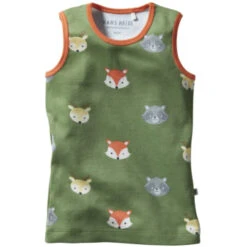 Kinder Unterhemd Bio-Baumwolle Türkis-weiß 27 Kinder Unterhemd Bio-Baumwolle Türkis-weiß -Hans Natur Kindersale 4f8d35ee 275938 10