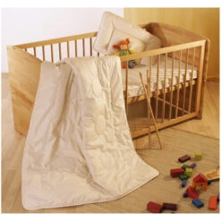 Baby- Und Kinderbettdecke Merino-Lammschurwolle (kbT) -Hans Natur Kindersale 51b27865 99241