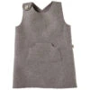 Kinder Kleid Bio Schurwolle Walk Taupe
