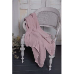 Kuscheldecke Für Erwachsene Bio-Baumwolle Altrosa -Hans Natur Kindersale 5291861e 349176