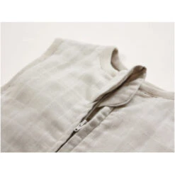 Schlafsack Baby Bio Baumwolle Musselin Hellgrau -Hans Natur Kindersale 56d451a8 343298