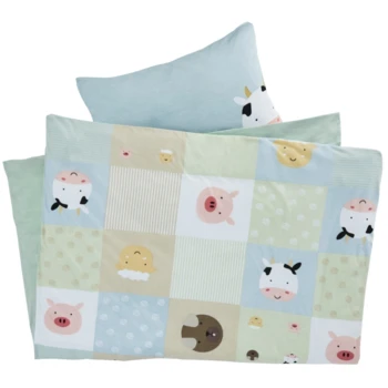 Kinderbettwäsche Zum Wenden Bio-Baumwolle Jersey Dusty Blue 10 Kinderbettwäsche Zum Wenden Bio-Baumwolle Jersey Dusty Blue – Bild 10