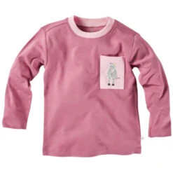 Kinder Langarmshirt Bio-Baumwolle Pink-off White -Hans Natur Kindersale 5d4588e6 302238 3