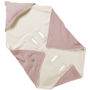 Einschlagdecke Babyschale Bio-Baumwolle Grey Melange 11 Einschlagdecke Babyschale Bio-Baumwolle Grey Melange – Bild 11