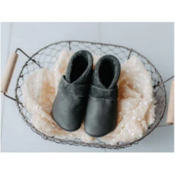 Baby Und Kinder Hausschuhe Krabbelschuhe Ecopell Leder Grau -Hans Natur Kindersale 5f7d80fa 331338