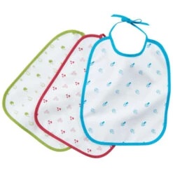 Lätzchen Mit Bindebändern Bio Baumwolle 3er-Set Grün-petrol-blau -Hans Natur Kindersale 6184d22a 266171 1