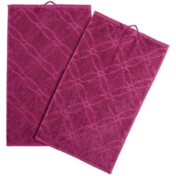 Gästehandtuch Bio-Baumwolle Frottee Blume 2er Set Dunkelgrau -Hans Natur Kindersale 689bd616 293887 3