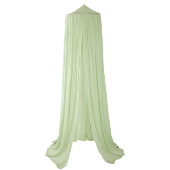 Betthimmel Baldachin Bio-Baumwolle Dusty Green 12 Betthimmel Baldachin Bio-Baumwolle Dusty Green – Bild 12