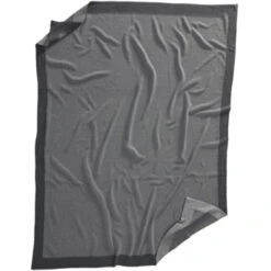 Kuscheldecke Für Erwachsene Bio-Baumwolle Light-dark Grey-melange -Hans Natur Kindersale 7014cd6a 273192