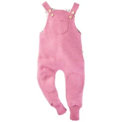 Hans Natur Kindersale 11 Kinder Latzhose Bio Schurwolle Walk Pink