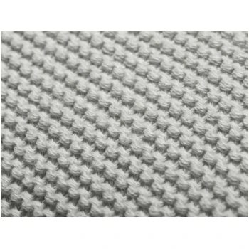 Kissenbezug 50x50 Cm Bio Baumwolle Vanilla-grey-melange 3 Kissenbezug 50x50 Cm Bio Baumwolle Vanilla-grey-melange – Bild 3