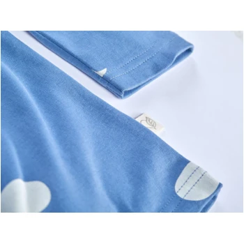 Kinder Langarmshirt Bio-Baumwolle Wal Blau 2 Kinder Langarmshirt Bio-Baumwolle Wal Blau – Bild 2