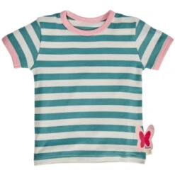 Kinder T-Shirt Bio-Baumwolle Rot Mit Tasche -Hans Natur Kindersale 76947927 286657 12